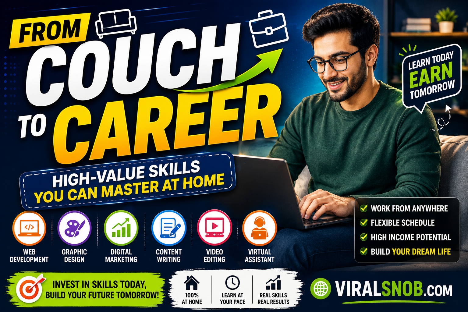 From Couch to Career: High-Value Skills You Can Master at Home