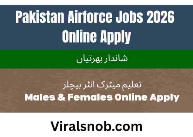 Pakistan Air Force Jobs: Everything You Need to Know