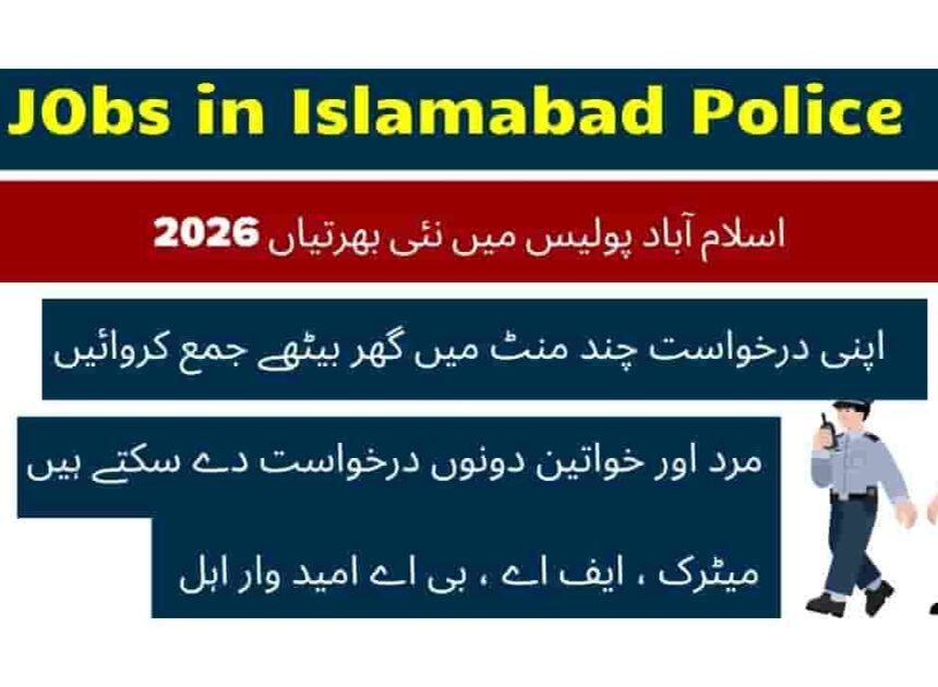 Want a Respected Career? Check Out Jobs in Islamabad Police!